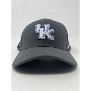 Nike‎ Kentucky Wildcats Hat Curved On Field Rise Swoosh Gray University Mens Cap
